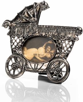 Kinderwagen (Verzilverd)